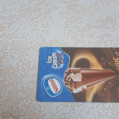 Nestle collectible phone card used 2005