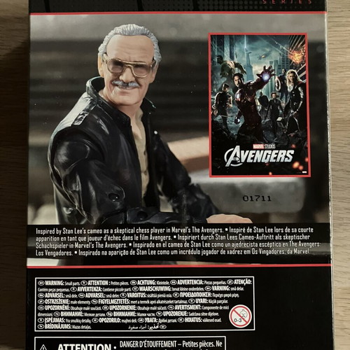 Marvel Stan Lee action figure and Hulk statue new