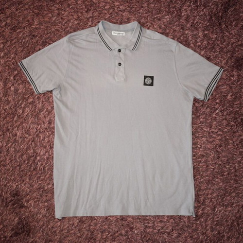 Stone Island polo shirt used, size XL, gray