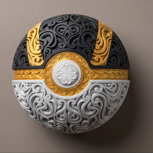 Epic Ornamented Pokéball collectible with luxury design, new