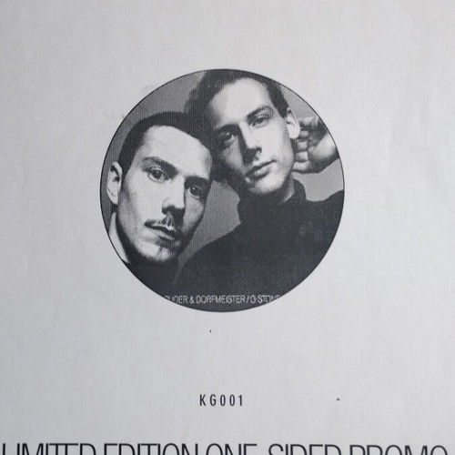 Kruder & Dorfmeister K&D In Dub 12" White Label promo vinyl like new