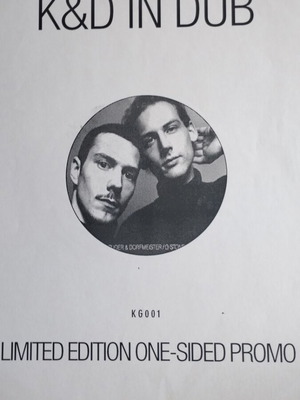 Kruder & Dorfmeister K&D In Dub 12" White Label promo βινύλιο σαν καινούργιο