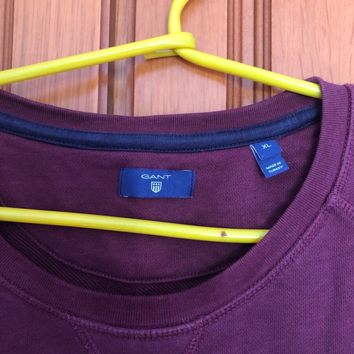 Gant sweatshirt used, brown, size XL