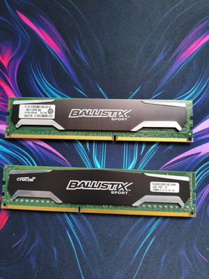 Crucial Ballistix Sport 8GB DDR3 2x4GB like new