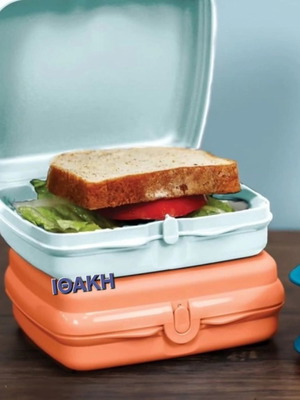 Tupperware sandwich containers 2 pieces new