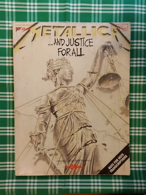 Metallica And Justice For All sheet music used