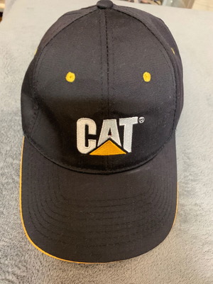 CAT καπέλο jockey σαν καινούργιο, μαύρο, XL