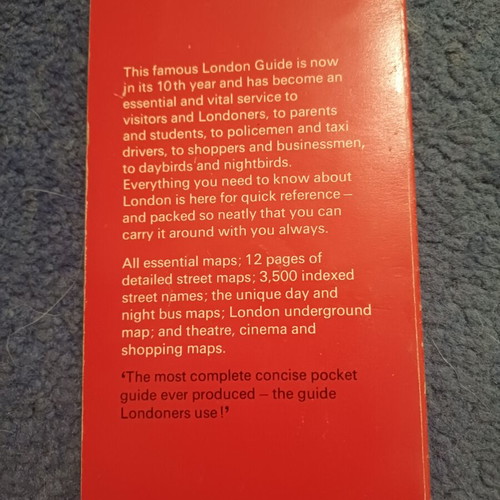 Nicholson's London Guide used, collectible