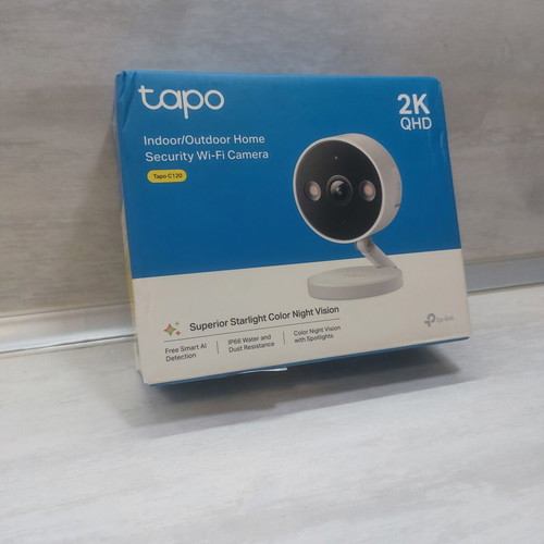 TP-Link Tapo C120 2K QHD Indoor/Outdoor Smart Security Camera