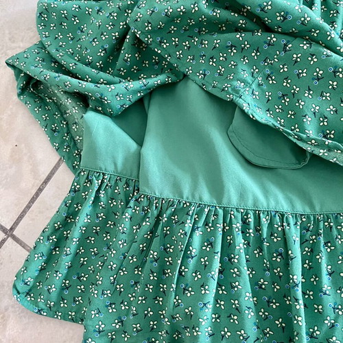Uniqlo skirt 13y like new with pockets green