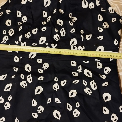 Lola vintage summer dress black and white