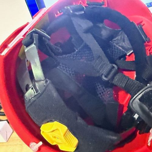 Drager HPS 3500 Safety Helmet with Protective Goggles