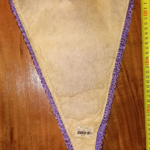 Real Madrid vintage banner used, authentic