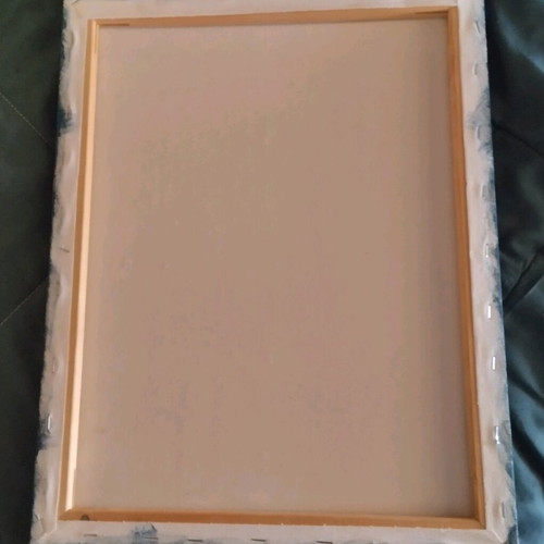 Canvas painting new, stretched with acrylics 45×35