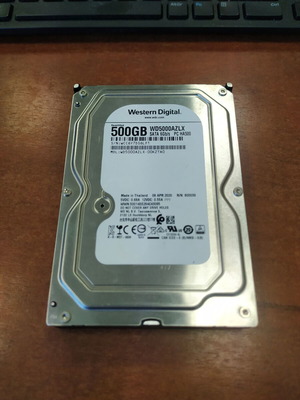 Western Digital WD Blue 500GB HDD used with reallocated sectors