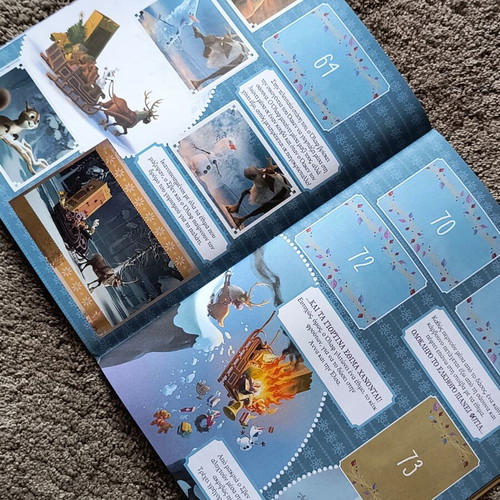 Panini album Frozen Olaf Adventure new with stickers
