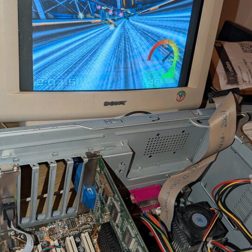3DFX Voodoo Banshee 16MB AGP used graphics card