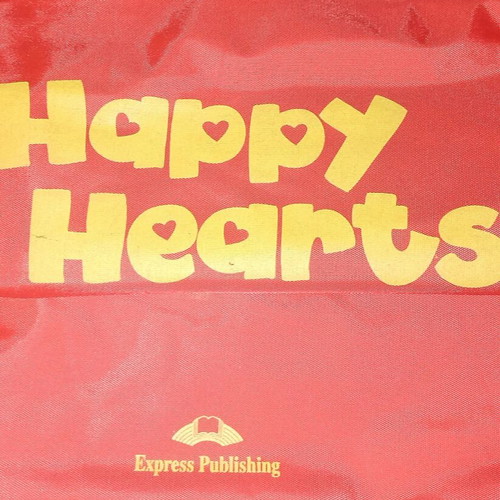 Happy Hearts English Book Set like new with bag and learning materials