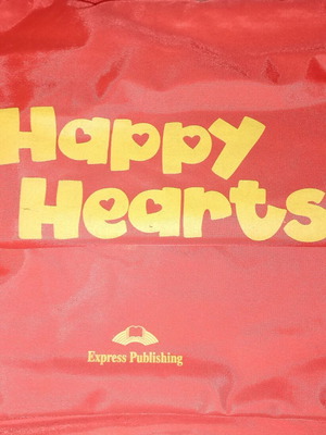 Βιβλίο πακέτο Αγγλικών Happy Hearts σαν καινούργιο με τσάντα και υλικά μάθησης