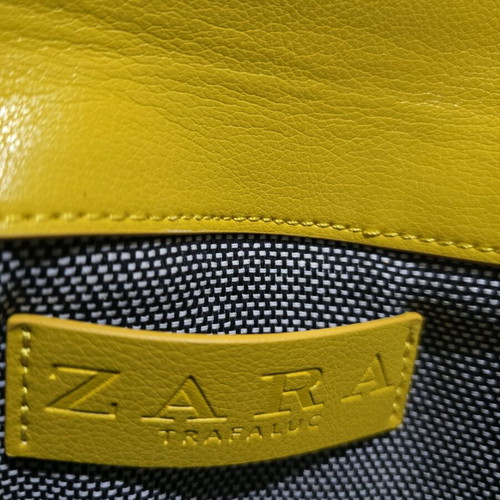 Zara waist bag like new, yellow gold