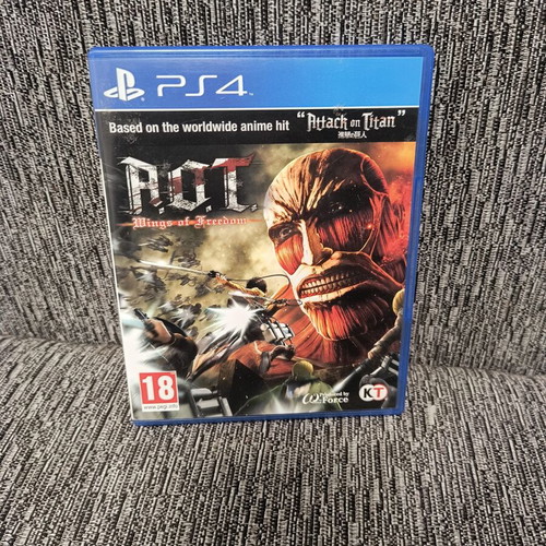 Attack on Titan Wings of Freedom PS4 game