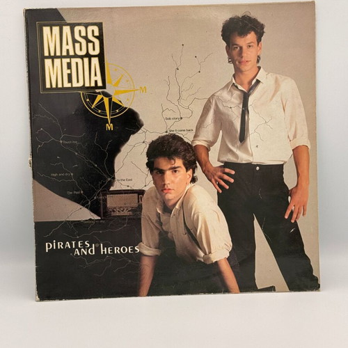 Mass Media Pirates And Heroes vinyl record used