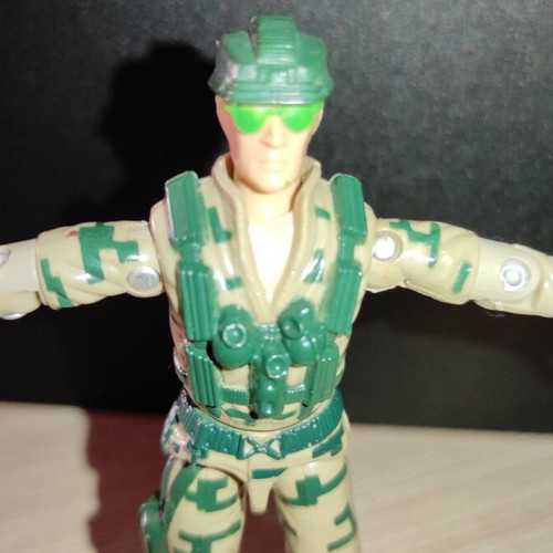 G.I.JOE Recoil (v1) 1989 action figure used, Hasbro