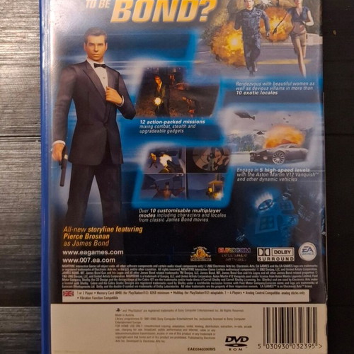 007: NightFire PS2 παιχνίδι μεταχειρισμένο, δράσης