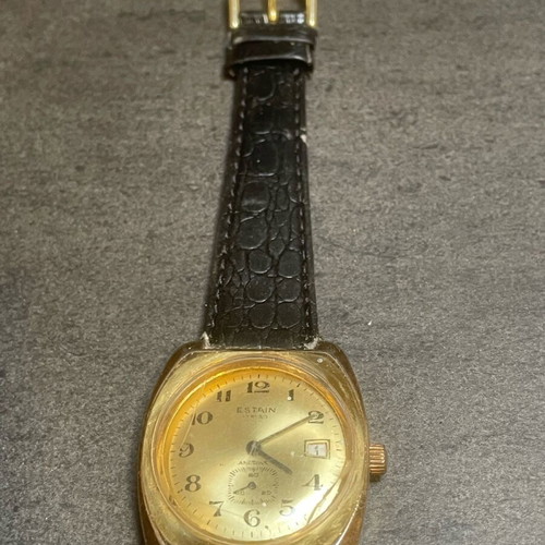 Estain wristwatch used, fully functional