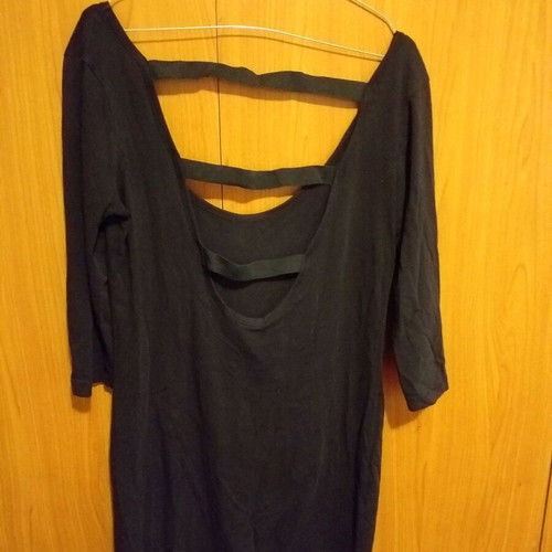 Dress with back opening like new, never worn