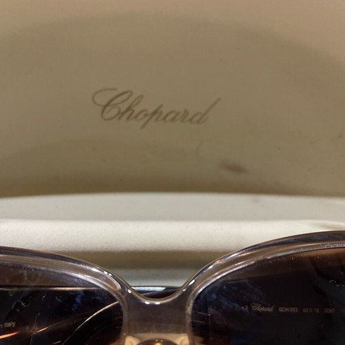 Chopard sunglasses like new, brown, women's