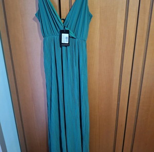Μακρύ πράσινο φόρεμα lynne