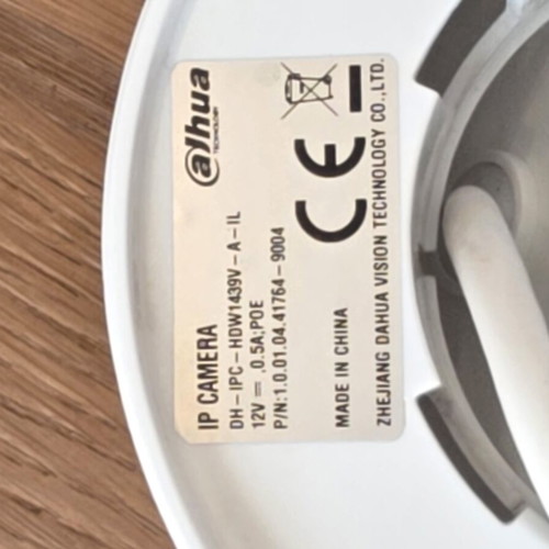 Dahua 4MP Smart Dual Light Security Camera DH-IPC-HDW1439V-A-IL like new