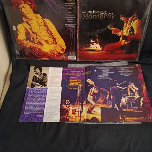 Live at Monterey The Jimi Hendrix Experience vinyl LP used, psychedelic rock