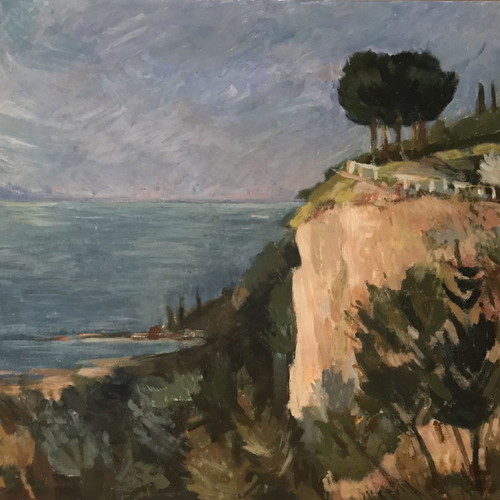 Nota Paliokosta painting used, oil on canvas 55x70