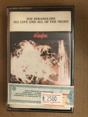 The Stranglers All Live And All Of The Night cassette new, rock