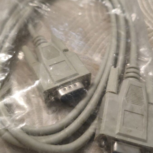 RS-232 serial cable new with DB-9 connectors