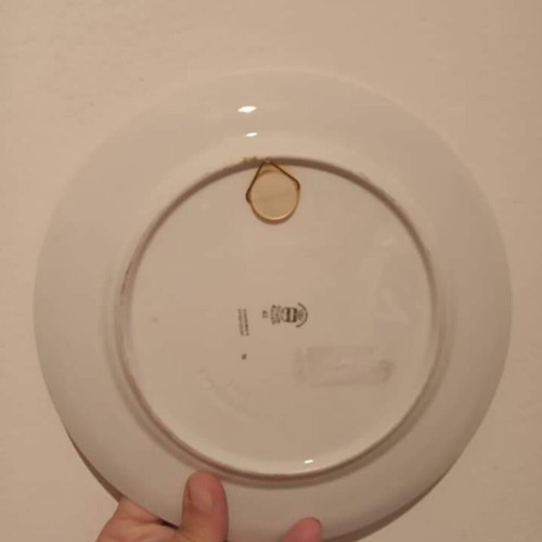 Greek Gendarmerie commemorative plate like new, 150 years
