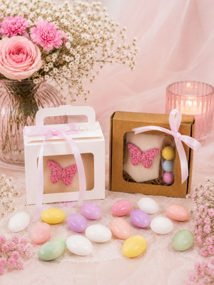 Wedding and baptism bombonieres in various designs and scents
