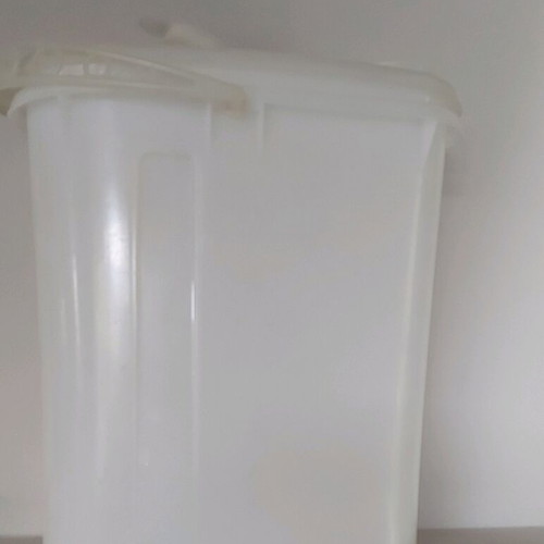 Tupperware water jug container used