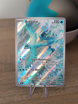 Articuno Illustration Rare 161/159 Journey Together Pokémon TCG near mint