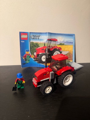 Lego Tractor 7634 used, complete set with figure and instructions