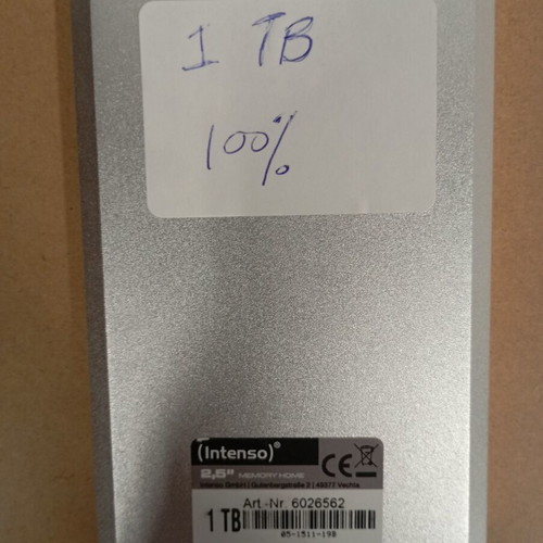 Intenso mobile data travel hard drive 2.5" 1TB