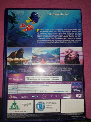 Finding Dory DVD like new, animation, subbed