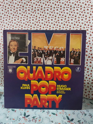Paul Kuhn Quadro Pop Party δίσκος βινύλιο μεταχειρισμένο, jazz