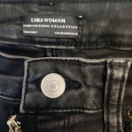 Zara women's jeans dark gray like new, size M 38 10