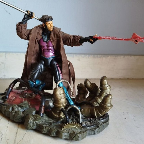 Marvel Legends Gambit action figure used 2001