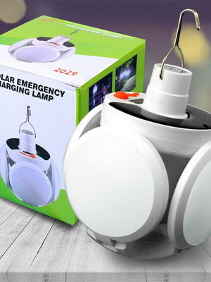 Solar hanging LED lamp foldable new