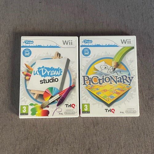 uDraw Wii Games like new, French version