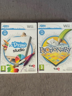 uDraw Wii Games like new, French version